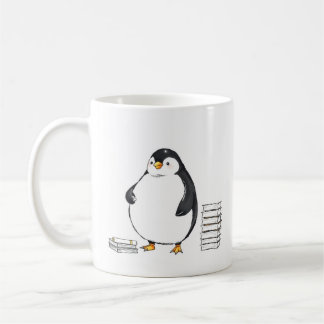 Chubby Penguin Teacher Mug - Funny Teacher Gift
