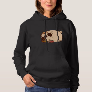 chubby pug eating Classic T-Shirt 886 Hoodie