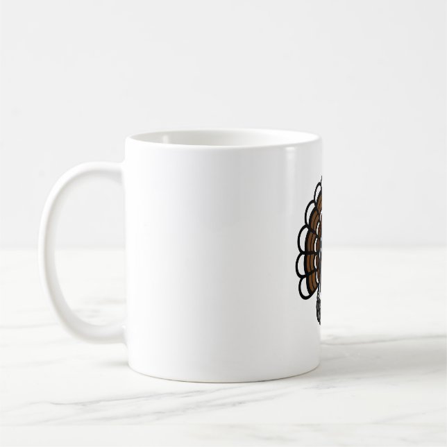 Chubby Turkey Coffee Mug (Left)