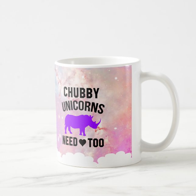 Chubby Unicorns Mug Rhinno (Right)