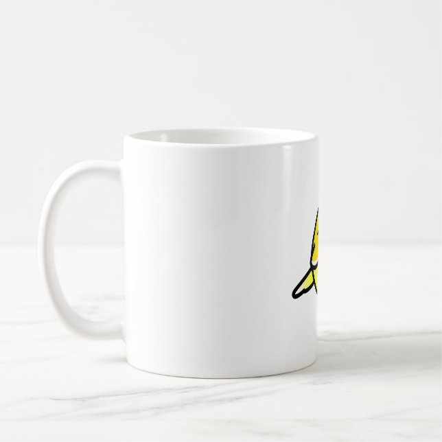 Chubby Yellow Factor Canary Coffee Mug (Left)
