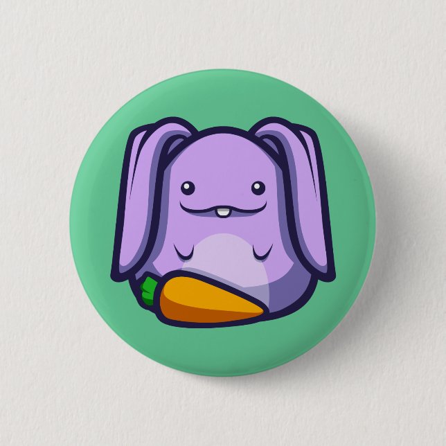 Chubs Bunny Button (Front)