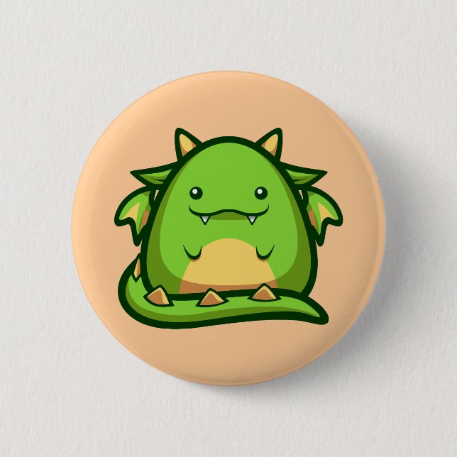 Chubs Dragon Button (Front)