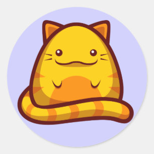 Chubs Kitty Sticker