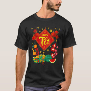 Chuc Mung Nam Moi Vietnamese Lunar New Year Tet Ca T-Shirt