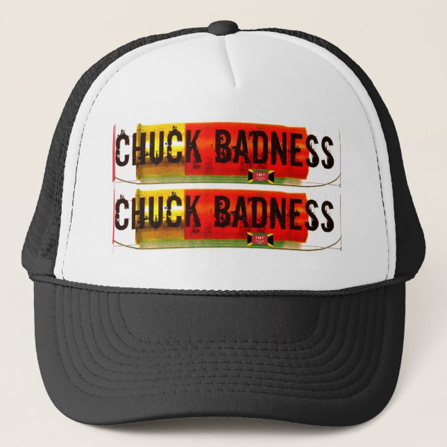 CHUCK BADNESS. Trucker Hat (Front)