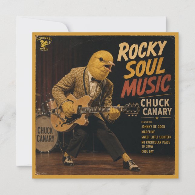 Chuck Canary Album: a Parody (Front)