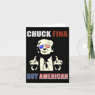 Chuck Fina China Trade Liberation Day Tariff Trump Card