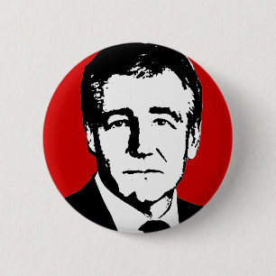 Chuck Hagel 6 Cm Round Badge