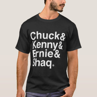 Chuck  Kenny  Ernie  Shaq - Pro Basketball T-Shirt
