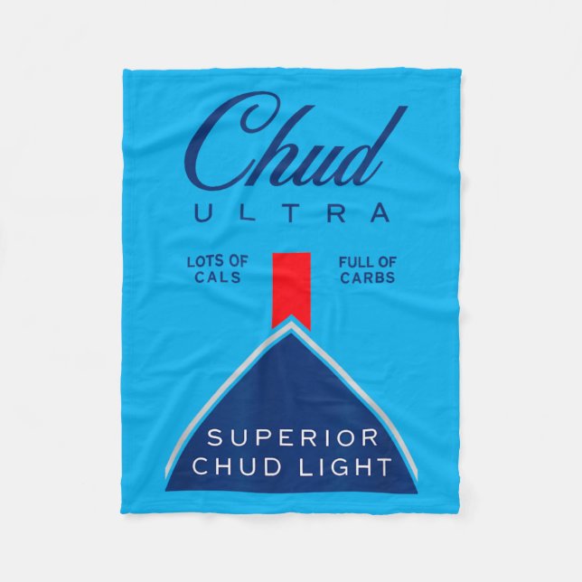 Chud Light Fleece Blanket (Front)