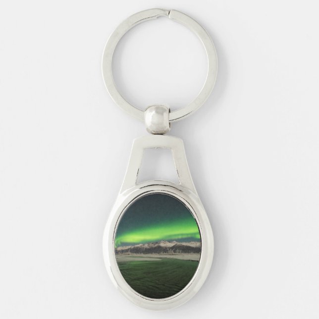 Chugach Aurora Key Ring (Front)