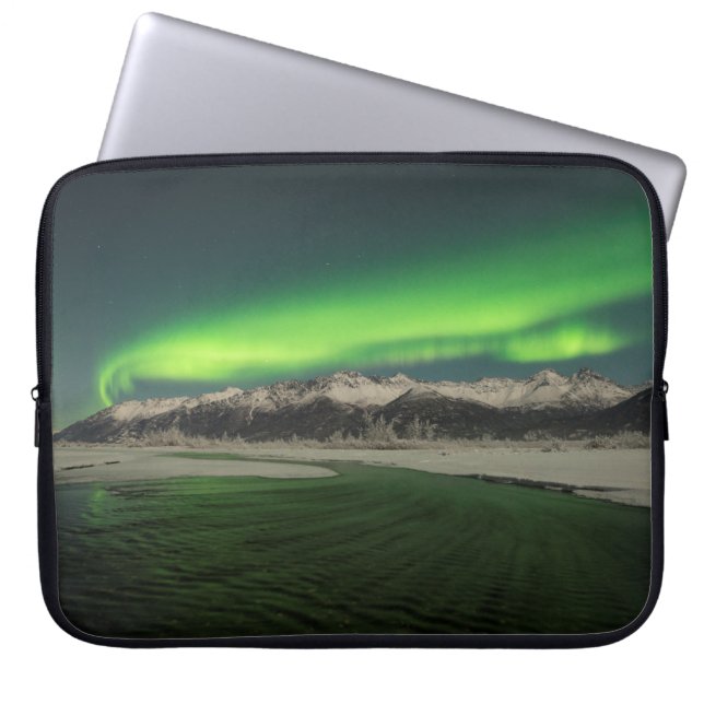 Chugach Aurora Laptop Sleeve (Front)