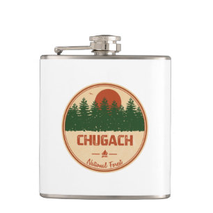 Chugach National Forest Hip Flask