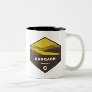 Chugach State Park, Alaska Two-Tone Coffee Mug