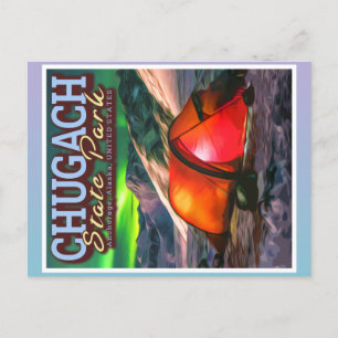 CHUGACH STATE PARK - ANCHORAGE ALASKA POSTCARD