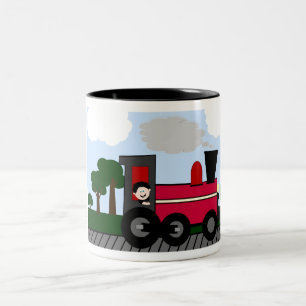 Chugga Choo Choo Two-Tone Coffee Mug