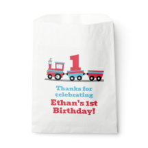 Chugga Chugga Choo Choo Train Party Favour Bags