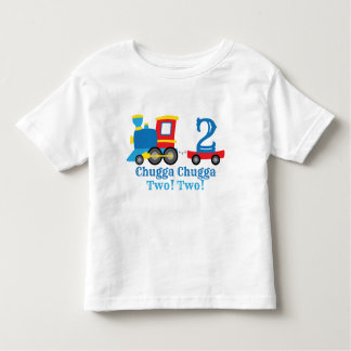 Chugga Chugga Two Two Train Birthday Toddler T-Shirt