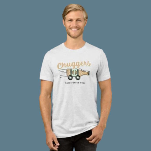 Chuggers Handcrafted Beer Tri-Blend Shirt (Creator Uploaded)