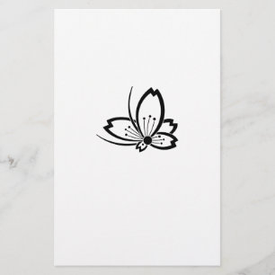 Chuin Sakura Tobibutterfly Stationery