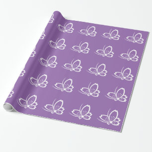 Chuin Sakura Tobibutterfly Wrapping Paper