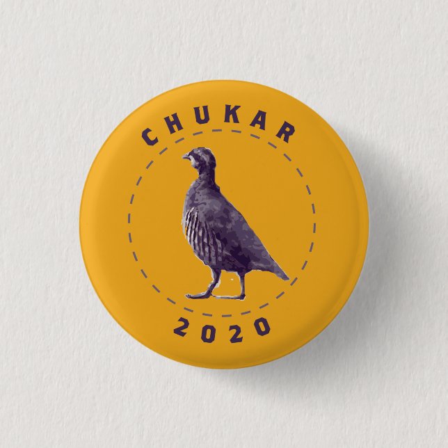 CHUKAR 2020 BUTTON (Front)