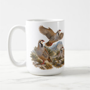 Chukar Partridge Art Coffee Mug