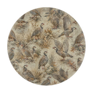 Chukar Partridge, Art  Cutting Board