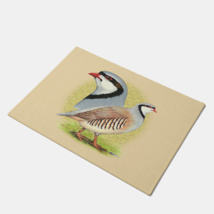 Chukar Partridge Combo Doormat