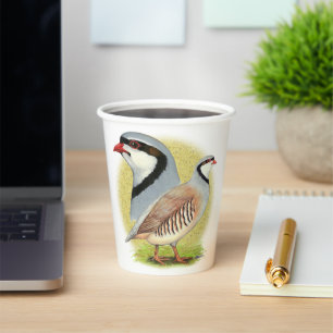 Chukar Partridge Combo Paper Cups