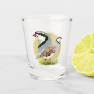 Chukar Partridge Combo Shot Glass