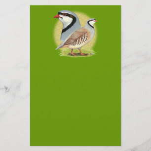 Chukar Partridge Combo Stationery