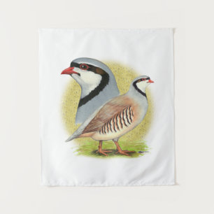 Chukar Partridge Combo Tapestry