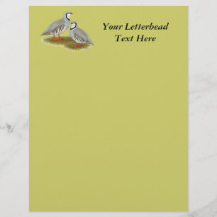 Chukar Partridge Pair