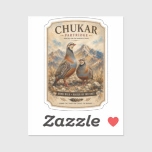 Chukar Partridge Pair Art