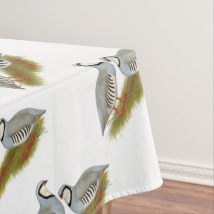 Chukar Partridge Pair Tablecloth