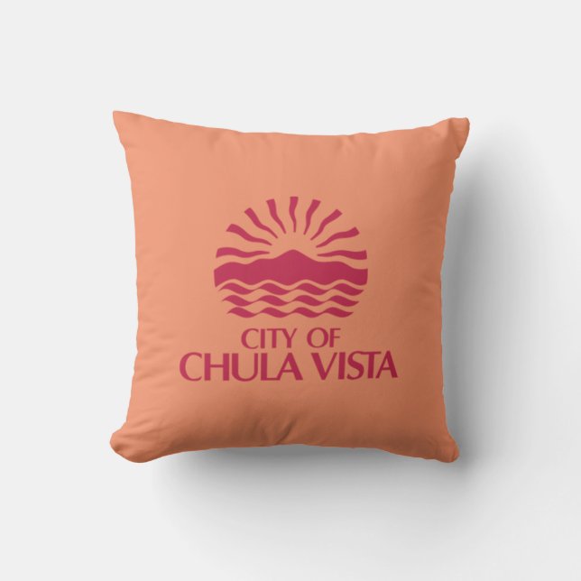 Chula Vista, California Cushion (Front)