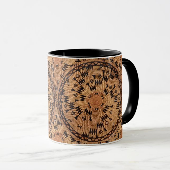 Chumash Native American Art Coffee Mug (Front Right)
