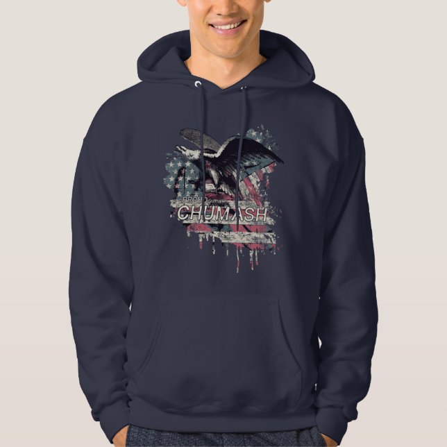 Chumash Tribe T-ShirtChumash American Indian Tribe Hoodie (Front)