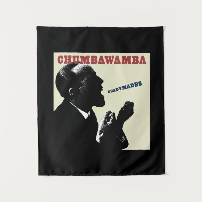 Chumbawamba Rock Band Tapestry (Front)