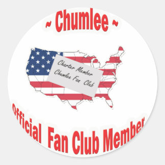 Chumlee-Fan-Club Classic Round Sticker