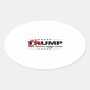 Chump 2016 - Make America Hate Again Oval Sticker