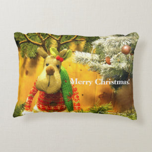"Chump" Merry Christmas accent pillow