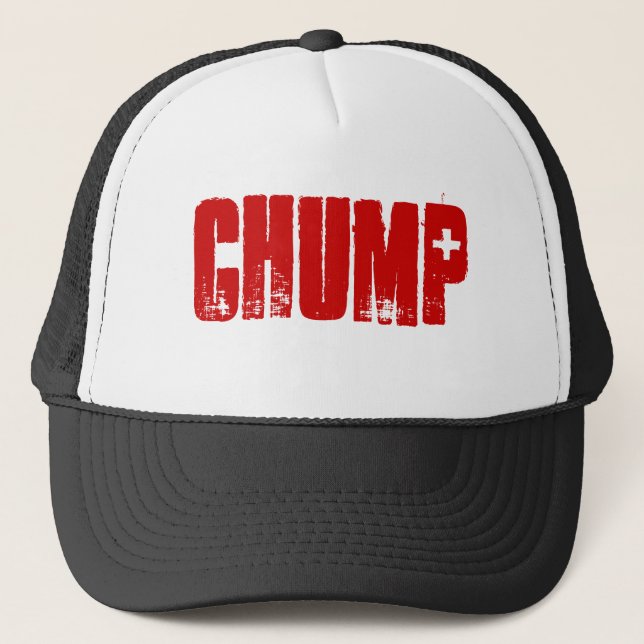 CHUMP TRUCKER HAT (Front)