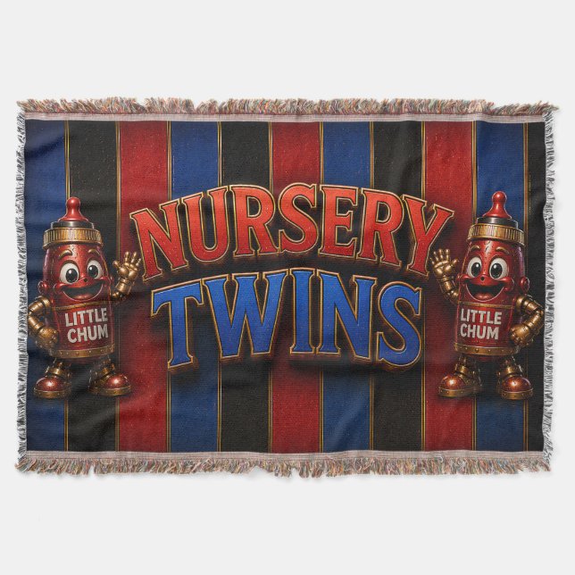 Chums cola blanket/twins nursery/ throw blanket (Front)