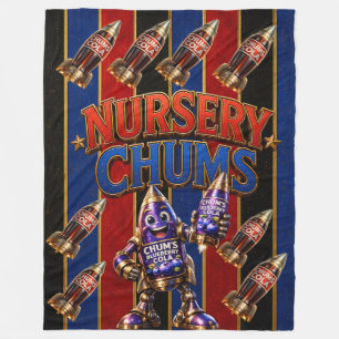 Chums Nursery/large Nursery blanket/chums cola Fleece Blanket