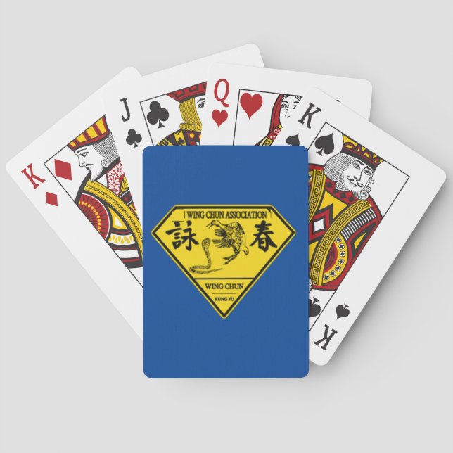 Chun 2 playing cards (Back)