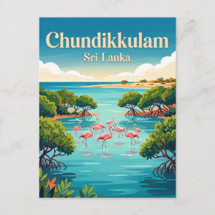 Chundikkulam National Park Sri Lanka Postcard