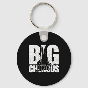 Chungus Meme Retro Vintage Distressed Video Game D Key Ring